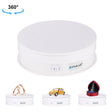 PULUZ 15cm USB Electric Rotating Turntable Display Stand Video Shooting Props Turntable for Photography, Load 1-5kg(White) -  by PULUZ | Online Shopping South Africa | PMC TechLife | Buy Now Pay Later Mobicred