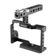 PULUZ Video Camera Cage Stabilizer with Handle for Sony A6600 / ILCE-6600(Black) - free shipping - PMC TechLife - Order now!
