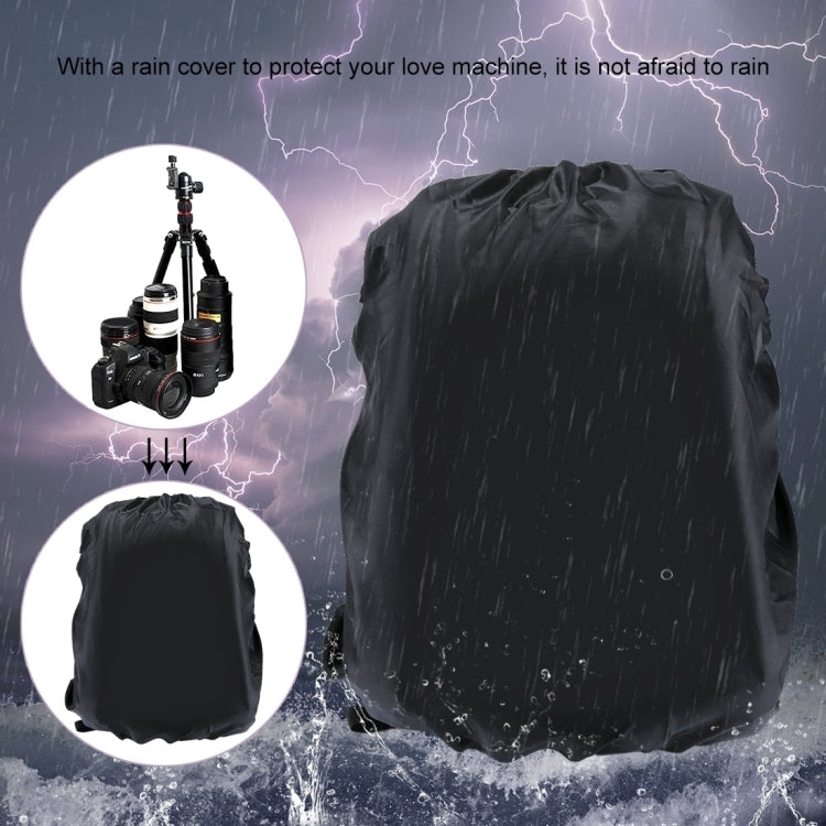 PULUZ Outdoor Portable Water-resistant Scratch-proof Dual Shoulders Backpack Handheld PTZ Stabilizer Camera Bag with Rain Cover for Digital Camera, DJI Ronin-SC / Ronin-S(Black)
