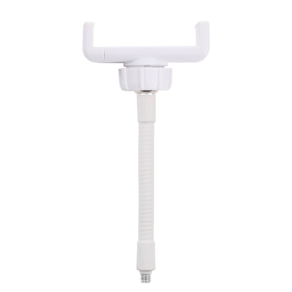 PULUZ Flexible Clip Mount Holder with Clamping Base (White)