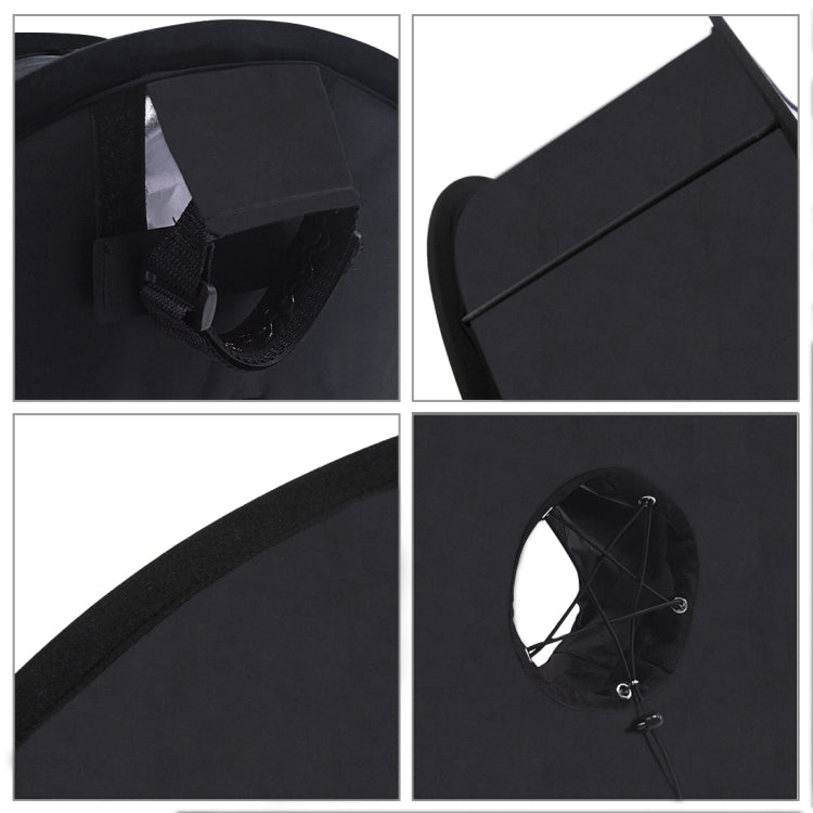 PULUZ 45cm Round Style Macro and Portrait Softbox SpeedLite Flash Light Foldable Diffuser