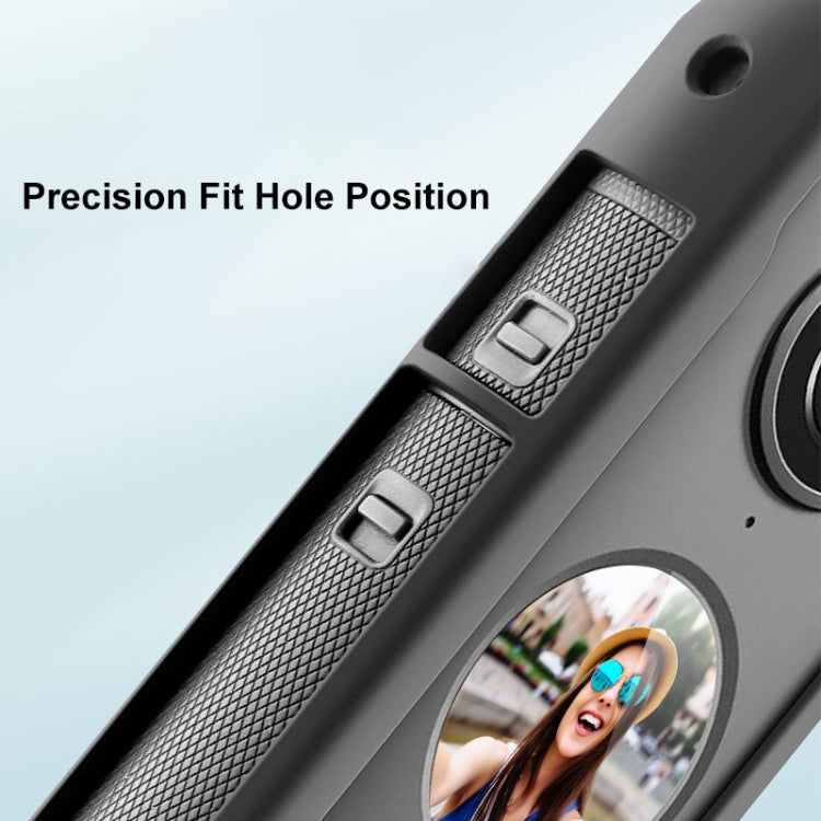 PULUZ PC Protective Frame for Insta360 ONE X2, with Adapter Mount & Screw(Black)