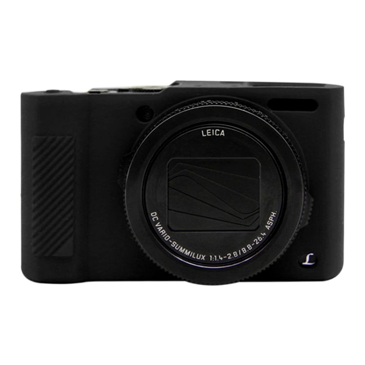 PULUZ Soft Silicone Protective Case for Panasonic Lumix  LX10(Black)