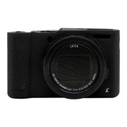 PULUZ Soft Silicone Protective Case for Panasonic Lumix  LX10(Black)