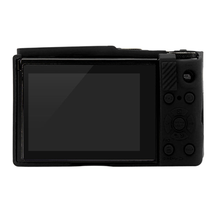PULUZ Soft Silicone Protective Case for Panasonic Lumix  LX10(Black)