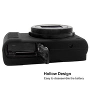 PULUZ Soft Silicone Protective Case for Panasonic Lumix  LX10(Black)