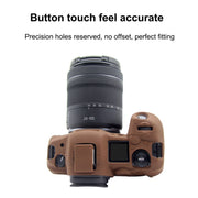 PULUZ Soft Silicone Protective Case for Canon EOS R5(Coffee)