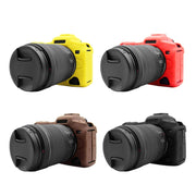 PULUZ Soft Silicone Protective Case for Canon EOS R5(Coffee)