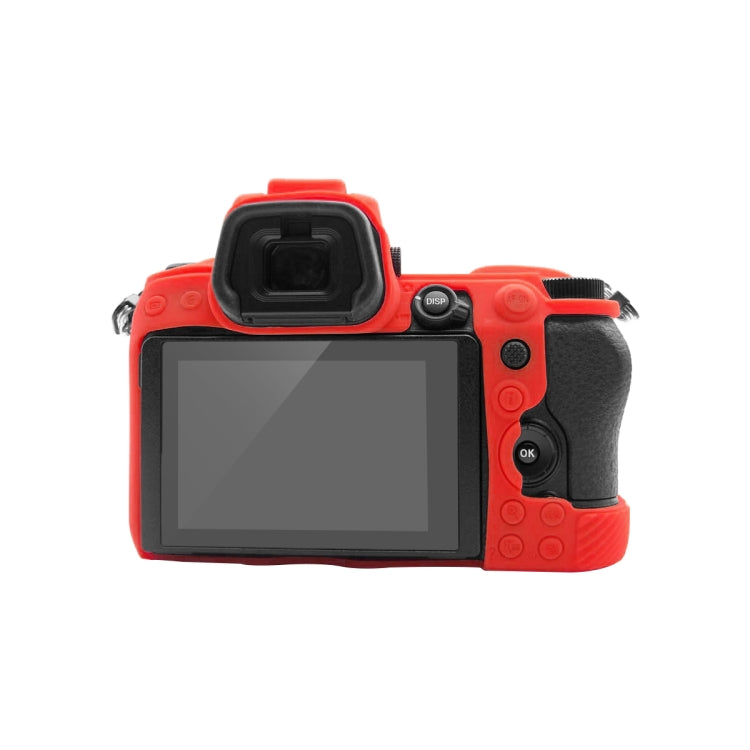 PULUZ Soft Silicone Protective Case for Nikon Z6 II(Red)