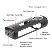 For Insta360 X3 PULUZ Metal Protective Cage Rig Housing Frame with Lens Protector(Black)