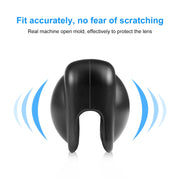 For Insta360 X3 PULUZ Silicone Protective  Lens Cover(Black)
