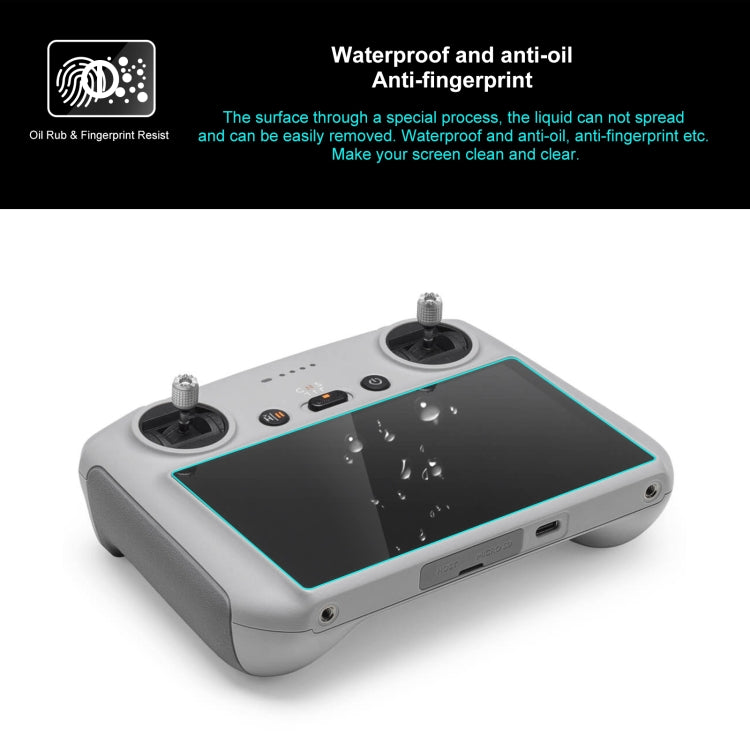 For DJI Mini 3 Pro / Mavic 3 Classic PULUZ Remote Control Screen Tempered Glass Film(Transparent)