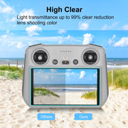 For DJI Mini 3 Pro / Mavic 3 Classic PULUZ Remote Control Screen Tempered Glass Film(Transparent)