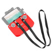 PULUZ Shockproof Anti-scratch Silicone Case with Neck Strap For DJI Mini 3 / 3 Pro / Mavic 3 / Air 2S / Mini 2 Remote Control(Red) - Cases & Bags by PULUZ | Online Shopping South Africa | PMC TechLife | Buy Now Pay Later Mobicred