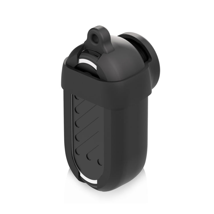 For Insta360 GO 3 PULUZ Camera Silicone Case with Lens  Cover (Black)