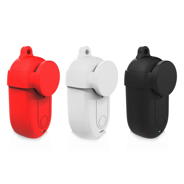For Insta360 GO 3 PULUZ Camera Silicone Case with Lens  Cover (White)
