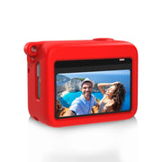 For Insta360 GO 3 PULUZ Camera Charging Case Silicone Case (Red)