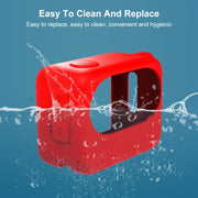 For Insta360 GO 3 PULUZ Camera Charging Case Silicone Case (Red)