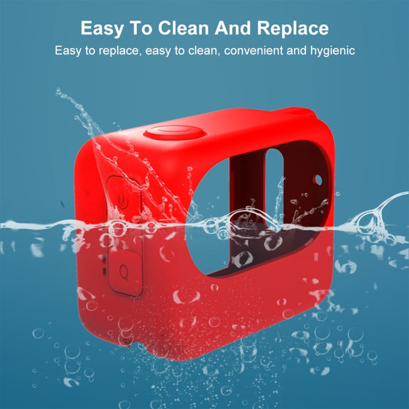 For Insta360 GO 3 PULUZ Camera Charging Case Silicone Case (Red)