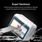 For Insta360 GO 3 / GO 3S PULUZ 2 in 1 Screen and Lens Tempered Glass Film (Transparent)