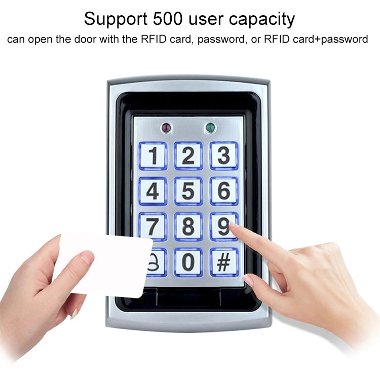 Standalone Keypad Access Control System (7612)(Silver)