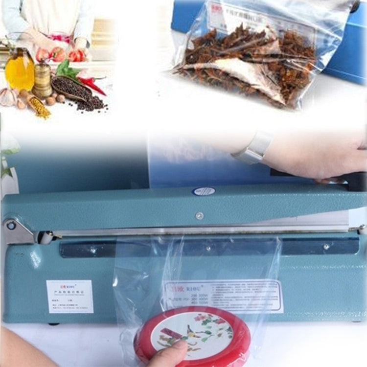 100 PCS Sealer Closer Machine Special Transparent Plastic Bag with Customized Logo & Design, Size: 23cm x 33cm