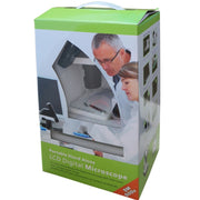 500X 5 Mega Pixels 3.5 inch LCD Standalone Digital Microscope with 8 LEDs, Support TF Card up to 32G (DMS-038M)(White)