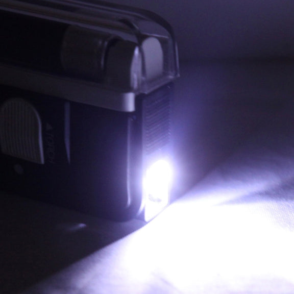 Handheld Blacklight UV Lamp & LED Flashlight, Verify Hidden Security Features On banknotes and Passport(Black)