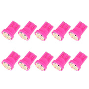 10 PCS T10 8 LED Car Signal Light Bulb(Pink Light)