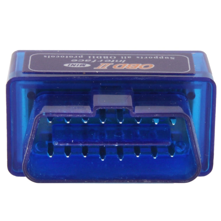 Car Mini OBDII ELM327B V1.5a Wireless Code Reader Scanner, Support Android Phone, Support OBDII-ISO 9141-2, ISO 14230-4(KWP2000), CAN ISO-15765-4(Blue)