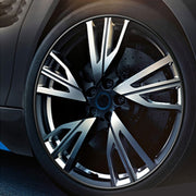 Universal Decorative Scratchproof Stickup 8M Flexible Car Wheel Hub TRIM Mouldings Decoration Strip(Black)