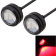 2 PCS  22.5mm 1.5W 150LM Red Light 3 LED SMD 5630 Spotlight Eagle Eye Light Daytime Running Light for Vehicles - Eagle Eye Lamps by PMC TechLife | Online Shopping South Africa | PMC TechLife | Buy Now Pay Later Mobicred