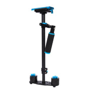 YELANGU 38.5-61cm Carbon Fiber Handheld Stabilizer for DSLR & DV Digital Video & Cameras, Capacity Range 0.5-3kg(Blue)