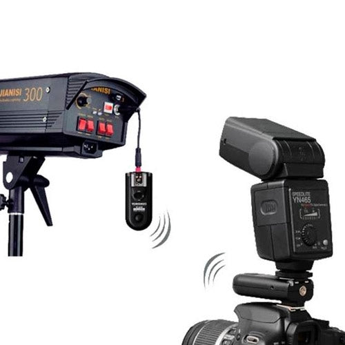 2 PCS YONGNUO RF603C II FSK 2.4GHz Wireless Flash Trigger with C1 Shutter Connecting Cable