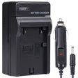 Digital Camera Battery Charger for JVC V808/ V815/ V823(Black) - Battery Car Charger by PMC TechLife | Online Shopping South Africa | PMC TechLife