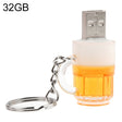 Beer Keychain Style USB Flash Disk with 32GB Memory - USB Flash Drives by PMC TechLife | Online Shopping South Africa | PMC TechLife