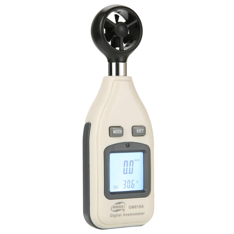 BENETECH Digital Electronic Anemometer (GM816A)(White)