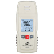 BENETECH GM8805 LCD Display Handheld Carbon Monoxide CO Monitor Detector Meter Tester, Measure Range: 0-1000ppm(White)