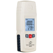 BENETECH GM8805 LCD Display Handheld Carbon Monoxide CO Monitor Detector Meter Tester, Measure Range: 0-1000ppm(White)