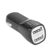 HAWEEL High Quality 2.1A + 1A Dual USB Ports Car Charger(Black) - Car Charger by HAWEEL | Online Shopping South Africa | PMC TechLife | Buy Now Pay Later Mobicred