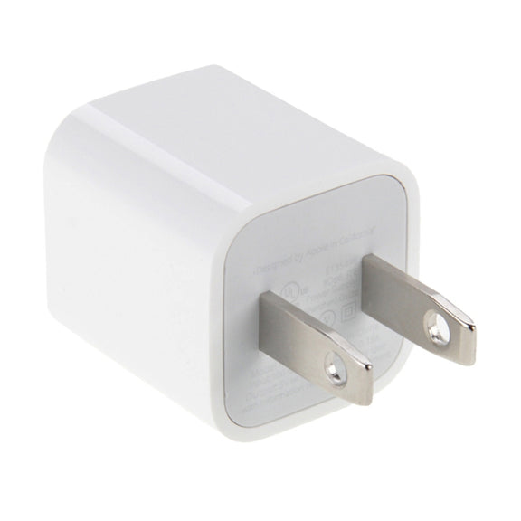 Original US Socket Plug USB Charger(White)