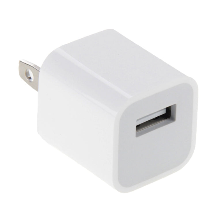 Original US Socket Plug USB Charger(White)