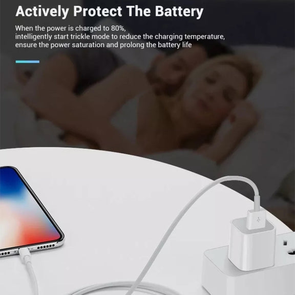 Original US Socket Plug USB Charger(White)