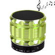 S28 Metal Mobile Bluetooth Stereo Portable Speaker with Hands-free Call Function(Green) - Desktop Speaker by PMC TechLife | Online Shopping South Africa | PMC TechLife