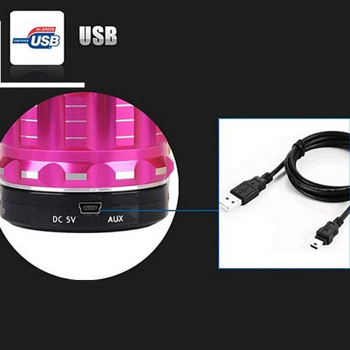S28 Metal Mobile Bluetooth Stereo Portable Speaker with Hands-free Call Function(Green)