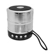 S28 Metal Mobile Bluetooth Stereo Portable Speaker with Hands-free Call Function(Silver) - Desktop Speaker by PMC TechLife | Online Shopping South Africa | PMC TechLife