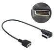 Multimedia Digital Audio AMI to USB Adapter Cable for Audi(Black) - DIY Cables by PMC TechLife | Online Shopping South Africa | PMC TechLife