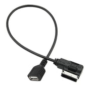 Multimedia Digital Audio AMI to USB Adapter Cable for Audi(Black)
