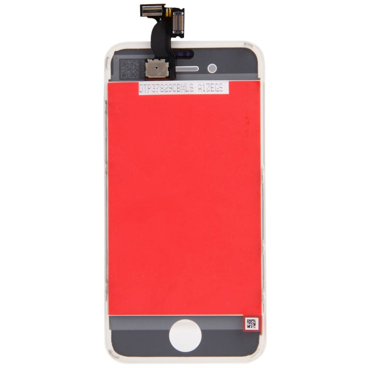 Digitizer Assembly (LCD + Frame + Touch Pad) for iPhone 4(White)