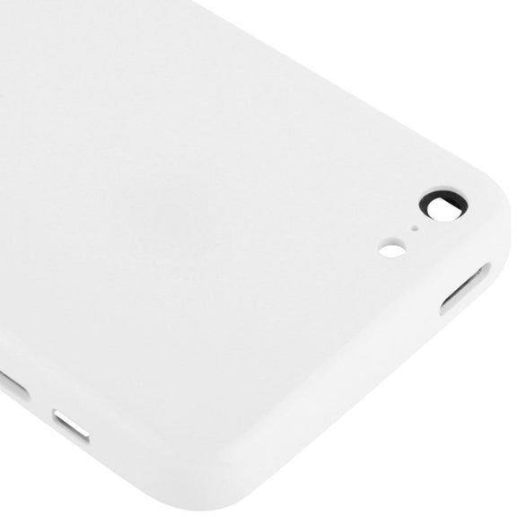 Full Housing  Chassis / Back Cover with Mounting Plate & Mute Button + Power Button + Volume Button + Nano SIM Card Tray for iPhone 5C(White)